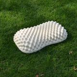 Латексная подушка ОРЕХ МАССАЖНАЯ 35x55 см 2022 фото Hevea